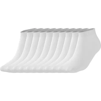 Dámské ponožky esmara® Dámské nízké ponožky, 10 párů (bílá, 39-42)