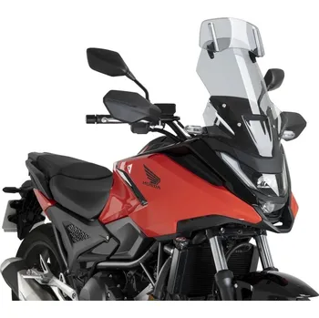 Motodíl Větrný štít Touring + deflektor Honda NC 750X (25) Kouřová (H)