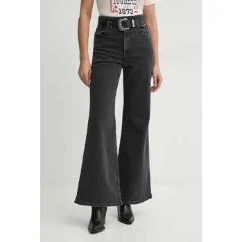 Dámské džíny Džíny Levi's RIBCAGE BELLS CORSET 001UR šedá 90X, vel. 27/34