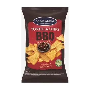 Chips Tortilla chips BBQ 185 g