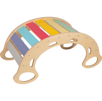 Dětská houpačka eliNeli Dřevěná montessori houpačka PRO 5v1 fresh