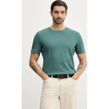 Pánské tričko Bavlněné tričko Joop! 30100493 tyrkysová 67X, vel. M