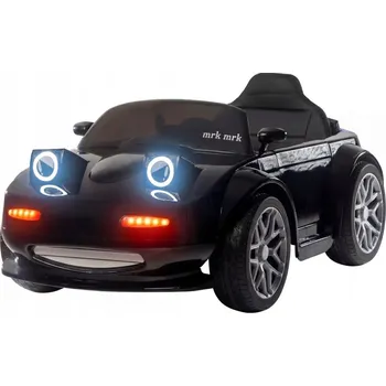 Dětské elektrovozidlo Dětské elektrické mrkací autíčko BLUETOUCH - černé