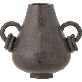 Bytová dekorace Bloomingville, Dekorační váza Tarun 18 cm hnědá - Formadore