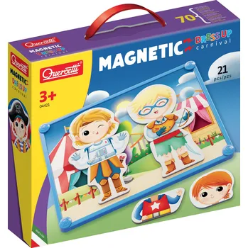 ostatní stavebnice Quercetti 04421 Magnetic Dress Up Lunapark