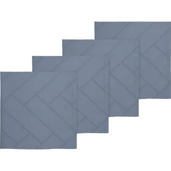 Papírový ubrousek Södahl, Ubrousky Tiles Damask modré 4 ks - Formadore