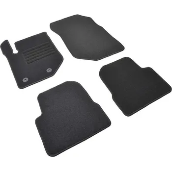 autokoberec Autokoberce textilní přesné černé / černé obšití - Jeep Avenger (2023-) Sedan 5-sedadel