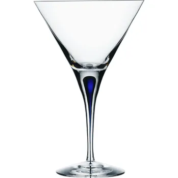 Sklenice Orrefors, Sklenice na martini Intermezzo 250 ml nebově modrá - Formadore