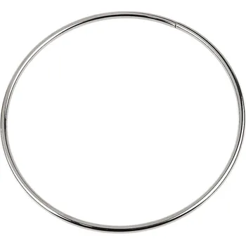 Věnec Kovový kruh / ucho na tašku Ø16 cm Varianta: 1 nikl, Balení: 1 ks