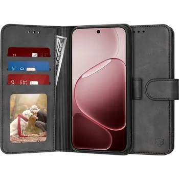 Pouzdro na mobilní telefon Techsuit - pouzdro diary book - Oppo A6 Pro 4G / A6 Pro 5G - černé