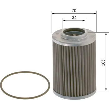 Hydraulický filtr Hydraulický filtr, řízení FL HF7999