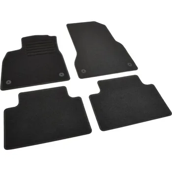 autokoberec Autokoberce textilní přesné černé / černé obšití - Audi A6 (Typ C9/4L) E-Tron (2025-) 5-sedadel