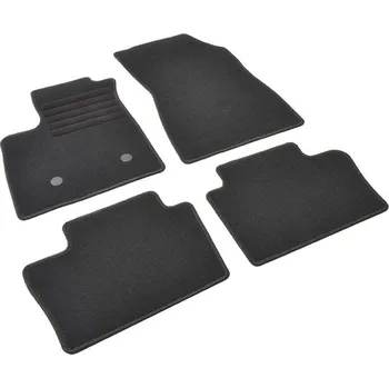 autokoberec Autokoberce textilní přesné černé / černé obšití - Renault Austral (Typ HHN) Full Hybrid (2022-) 5-sedadel