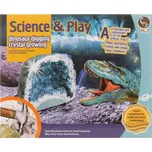 Výroba krystalů a tesání dinosaurů set…