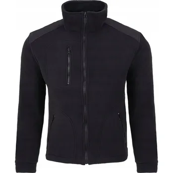 Pánská mikina Pánská fleecová mikina zesílená Cordurou JHK silná mikina FLRA340 PREMIUM černá XL