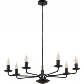 TK 4613 LINMAL STYLOVÝ KLASICKÝ LUSTR ČERNÝ