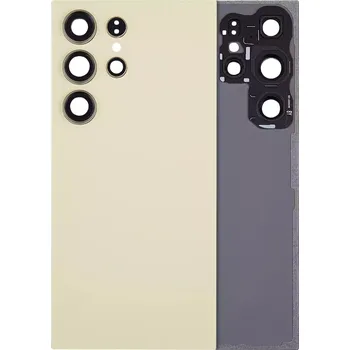 Pouzdro na mobilní telefon Kryt baterie pro Samsung Galaxy S24 Ultra SM-S928 žlutý