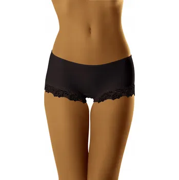 Kalhotky Wolbar Kate Dámské kalhotky šortkového střihu černé M