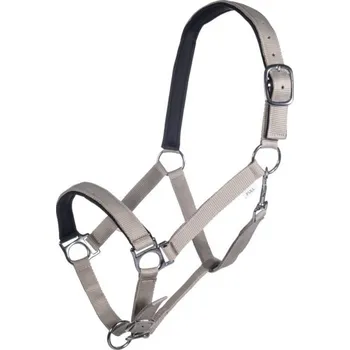 Měkce podložená ohlávka STARS béžová HKM Velikost: COB