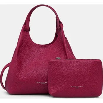 Kabelka Kožená kabelka Gianni Chiarini DUA BS.9719.RNGDBL.T.U. růžová 43X, vel. ONE SIZE