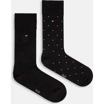 Pánské ponožky Ponožky Tommy Hilfiger 2-pack 701230780.NOS černá 99X, vel. 39/42