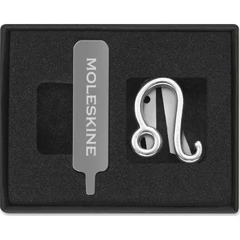 Diář Moleskine, Ozdoba na zápisník Moleskine zvěrokruh lev stříbrná - Formadore