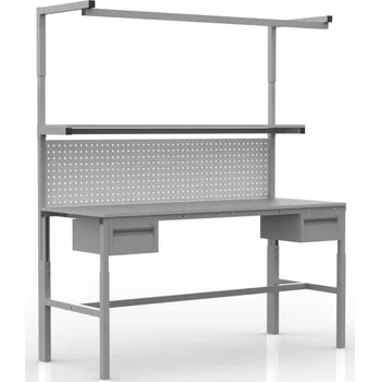 Dílenský stůl Enprag Výškově nastavitelný ESD stůl SPEXESD187_11