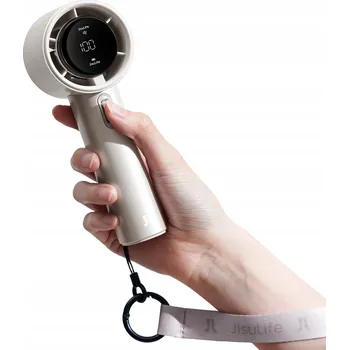 Domácí ventilátor Mini ventilátor Jisulife Fan Pro1 béžový/hnědý