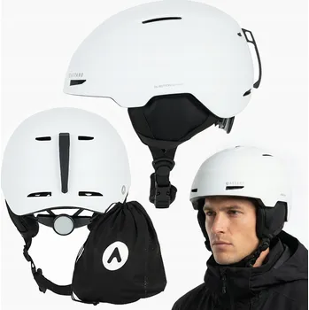 Přilba Attabo 55 - 59 cm bílá