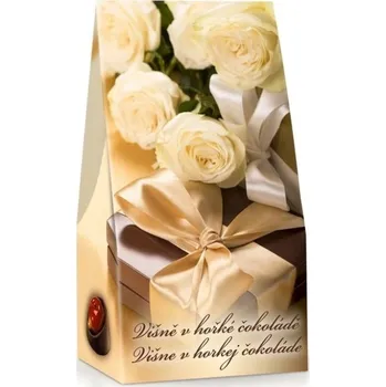 Čokoláda Višně v čokoládě 84 g - Bílé řůže