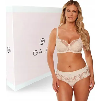 Podprsenka Gaia podprsenka s polovyztuženými košíčky béžová velikost 80H