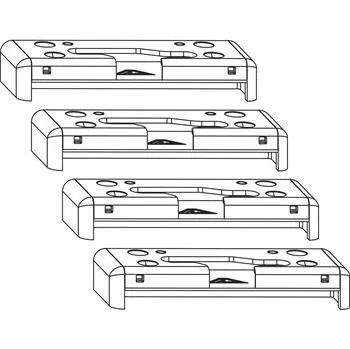 Stavebniny ROTO Patio Alversa Protikus ventilace mezery-sada PVC PLUS Plan/PLUS Tec levý