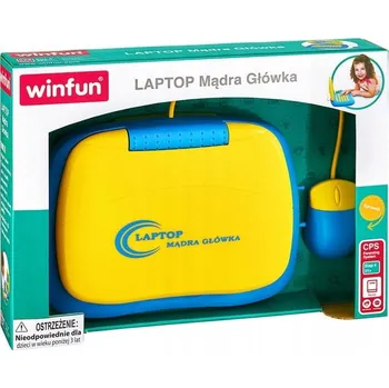 Hračka pro nejmenší Smily Play vzdělávací notebook pro batole, počítač pro děti +3 roky