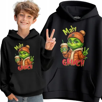 Chlapecká mikina MIKINA HUNTRIX K-POP DEMON HUNTERS DĚTSKÁ S KAPUCÍ