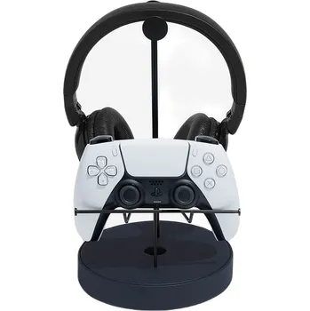 Radiomagnetofon Stackers, Stojan na sluchátka a pad Stackers tmavomodrý - Formadore