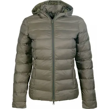 Dámská prošívaná bunda LENA HKM Barva: olivová, Velikost: L