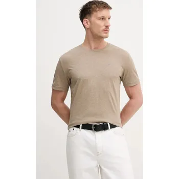 Pánské tričko Bavlněné tričko Gant 2003184 béžová 80B, vel. XXXL