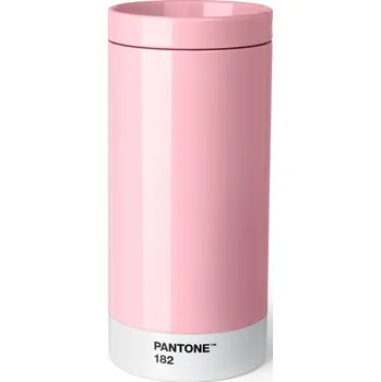 Copenhagen Design, Cestovní hrnek Pantone 430 ml světle růžový - Formadore