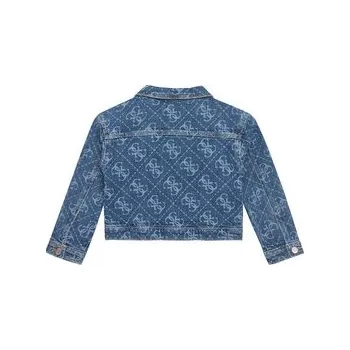 Dámská větrovka Guess Jeansová bunda K6RL06 D5FM0 Modrá Regular Fit 2Y