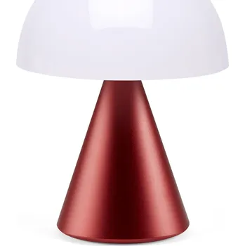 Lampička Lexon, Led lampa Mina L tmavě červená - Formadore
