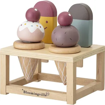 Dětské zboží Bloomingville, Nanuky - hračka Hasham ze dřeva 5 dílů - Formadore