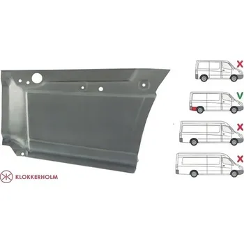 Karosérie KLOKKERHOLM lem zadního blatníku pravý DODGE SPRINTER (906), 01.07-12.09,MERCEDES SPRINTER 209-524, 04.06-10.13,SPRINTER 210-519, 10.13-06.18,VOLKSWAGEN CRAFTER (2E), 12.05-04.17 OE A9066376109,2E1810394A