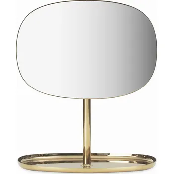 Normann Copenhagen, Zrcadlo Flip z nerezové oceli mosaz - Formadore