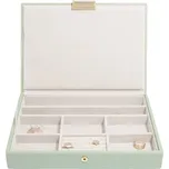 Stackers, Krabička na šperky Stackers s víkem classic šalvějově zelená - Formadore