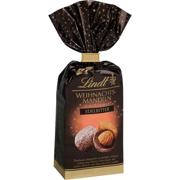 Cukrovinka Lindt Pražené mandle v hořké čokoládě 100g