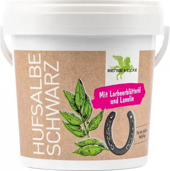 Kosmetika pro koně Mazání na kopyta Bense & Eicke 1000 g Barva: černá Hydratuje, chrání a posiluje rohovinu
