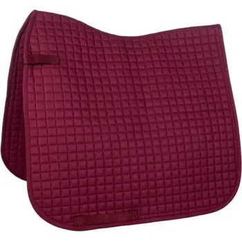 Vybavení pro koně Podsedlova decka LARISSA HKM bavlna Barva: Vínová, Velikost: VSS více barev