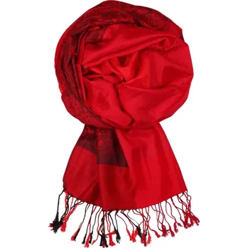Šála Svratka luxusní pašmína CHZ-1 červená
