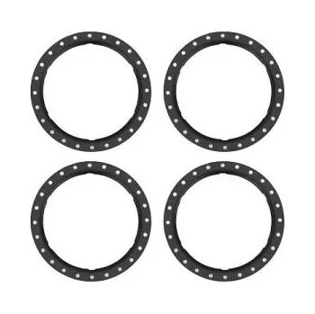 Traxxas kroužek Beadlock hliníkový černý (4)