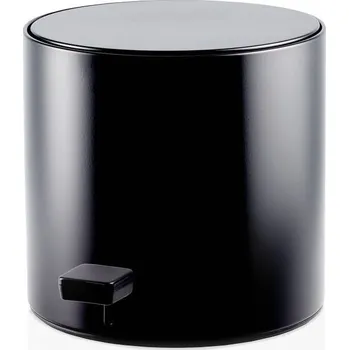 Odpadkový koš Decor Walther, Koš na odpadky do koupelny Bar 23 cm černý matný - Formadore